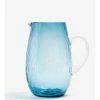 Ferm LIVING JARRA HAMMERED -Cama & Baño comercio BROSTE HAMMERED JUG BLUE