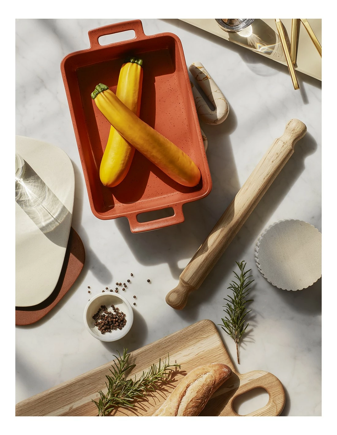 Broste Copenhagen TABLA COCINA OLINA S 4 Broste Copenhagen TABLA COCINA OLINA S - Imagen 2