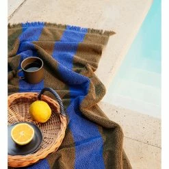 Ferm LIVING BLUE HANDLE TRAY 9 Ferm LIVING BLUE HANDLE TRAY -Cama & Baño comercio FERM BLUEHANDLETRAY 3