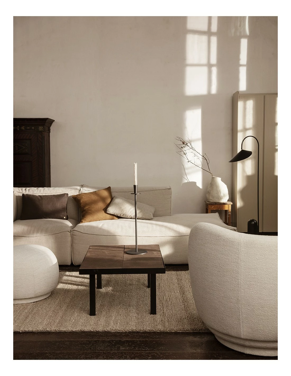 Ferm LIVING CATENA SOFA LINENS COMB 4 RIGHT 4 Ferm LIVING CATENA SOFA LINENS COMB 4 RIGHT - Imagen 2