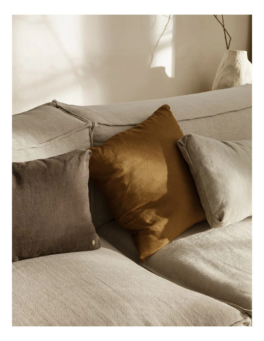 Ferm LIVING CATENA SOFA LINENS COMB 4 RIGHT 5 Ferm LIVING CATENA SOFA LINENS COMB 4 RIGHT - Imagen 3