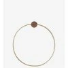 Ferm LIVING TOALLERO -Cama & Baño comercio FERM DORA HANDTOWELHANGER BRASS