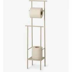 Ferm LIVING PORTA ROLLOS DORA 6 Ferm LIVING PORTA ROLLOS DORA -Cama & Baño comercio FERM DORA TOILETPAPERSTAND CASHMERE 1