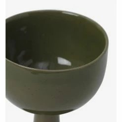 Ferm LIVING VASO VINO FLOCCULA -Cama & Baño comercio FERM FLOCCULAWINEGLASS GREEN 3