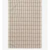 Ferm LIVING PAÑO COCINA HALE SAND -Cama & Baño comercio FERM HALE TEATOWEL GREENBLACK 3
