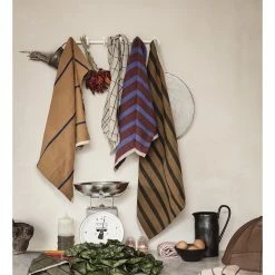 Ferm LIVING PAÑO COCINA HALE SAND 5 Ferm LIVING PAÑO COCINA HALE SAND -Cama & Baño comercio FERM HALE TEATOWEL GREENBLACK 4