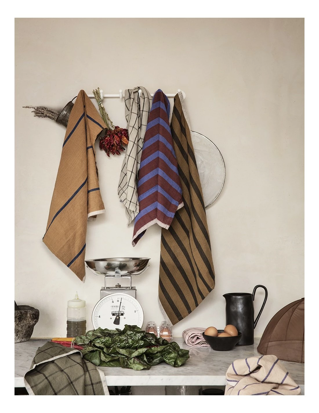 Ferm LIVING PAÑO COCINA HALE SAND 4 Ferm LIVING PAÑO COCINA HALE SAND - Imagen 2