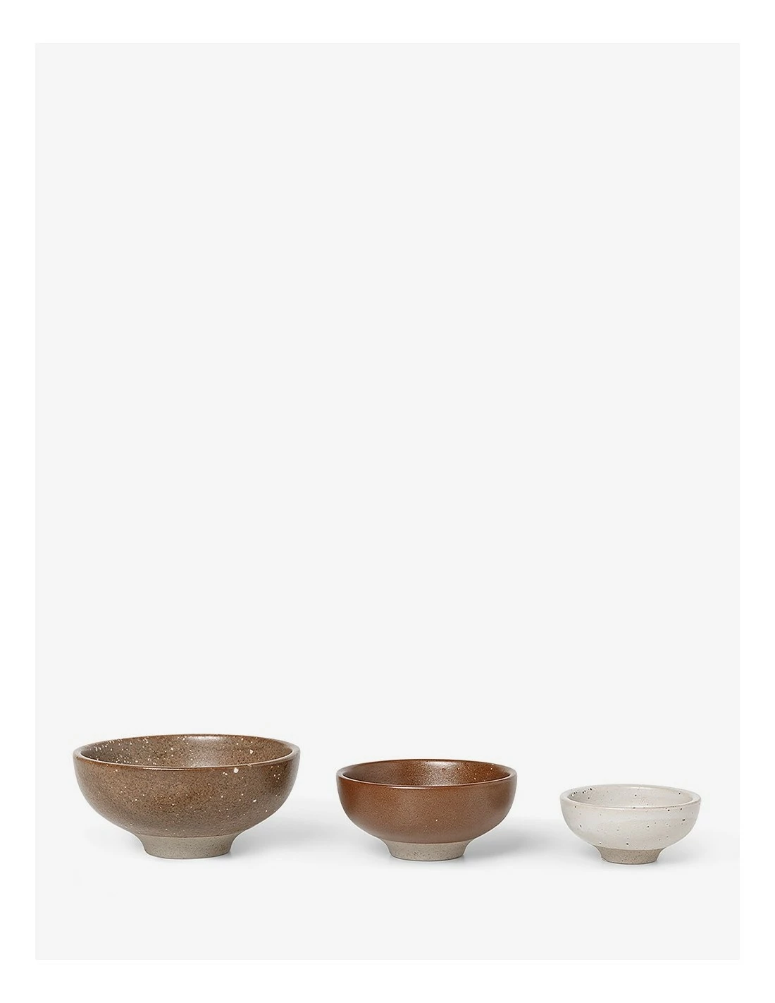 Ferm LIVING PETITE BOWLS SET 3 Ferm LIVING PETITE BOWLS SET