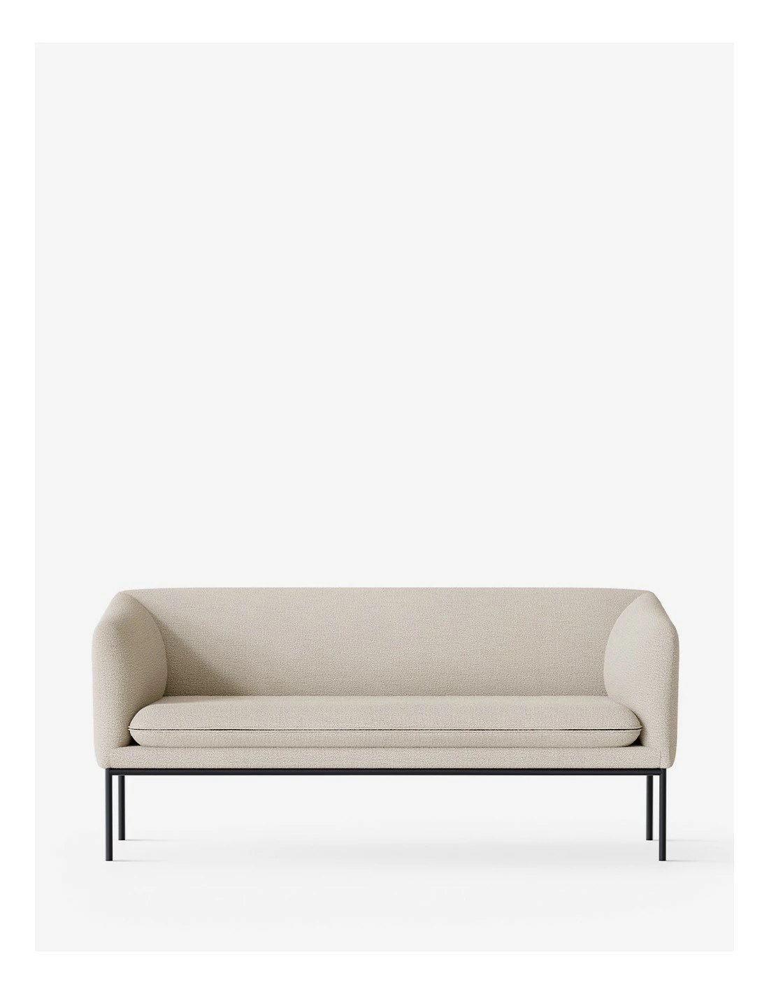 Ferm LIVING TURN SOFA 2-SEATER BLACK 3 Ferm LIVING TURN SOFA 2-SEATER BLACK