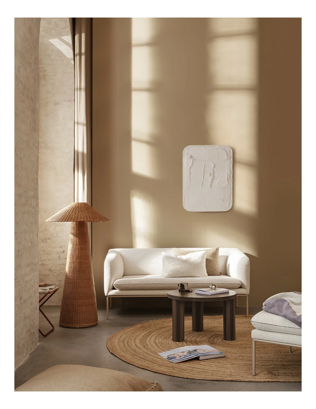 Ferm LIVING TURN SOFA 2-SEATER CASHMERE 4 Ferm LIVING TURN SOFA 2-SEATER CASHMERE - Imagen 2