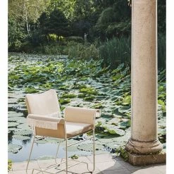 Gubi TROPIQUE CHAIR WITH FRINGES -Cama & Baño comercio GUBI TROPIQUEDININGARMCHAIR FRINGES 3