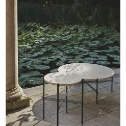 Gubi TS OUTDOOR COFFEE TABLE -Cama & Baño comercio GUBI TS OUTDOOR COFFEETABLE ROUND80 2