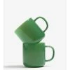 Hay SET TAZAS BOROSILICATO JADE -Cama & Baño comercio HAY BOROSILICATE MUGSET JADE 6