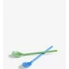 Hay GLASS SPOONS SET 1 Hay GLASS SPOONS SET -Cama & Baño comercio HAY GLASSSPOONS MONO GREENBLUE
