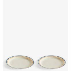 Hay PLATO SOBREMESA SET 2 9 Hay PLATO SOBREMESA SET 2 -Cama & Baño comercio HAY SOBREMESA PLATE LARGE BLUEYELLOW 2