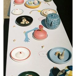 Hay PLATO SOBREMESA SET 2 10 Hay PLATO SOBREMESA SET 2 -Cama & Baño comercio HAY SOBREMESA PLATE LARGE BLUEYELLOW 3