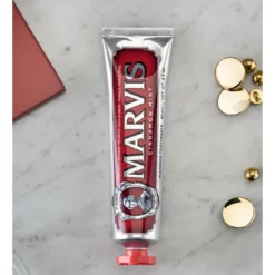 Marvis PASTA DE DIENTES CINNAMON MINT 85 ML -Cama & Baño comercio MARVIS 85ML CINNAMONMINT 2