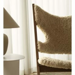 Menu KNITTING LOUNGE CHAIR SHEEPSKIN -Cama & Baño comercio MENU KNITTINGLOUNGECHAIR SHEEPSKIN 4
