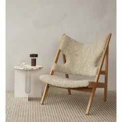 Menu KNITTING LOUNGE CHAIR SHEEPSKIN -Cama & Baño comercio MENU KNITTINGLOUNGECHAIR SHEEPSKIN 5