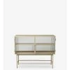 Ferm LIVING APARADOR HAZE REEDED CASHMERE -Cama & Baño comercio aparador haze reededglass cashmere