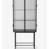 Ferm LIVING VITRINA HAZE REEDED BLACK -Cama & Baño comercio vitrina haze reeded black