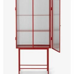 Ferm LIVING VITRINA HAZE REEDED POPPY -Cama & Baño comercio vitrina haze reeded poppy 1